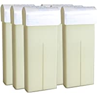 KOKEN - Cera Depilatoria Roll-on 100ml Universal - Pack 6 Cartuchos Blanca (Resinas 100% Españolas)